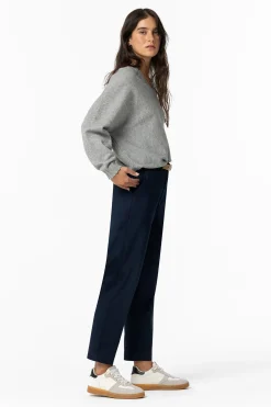 Tiffosi Pantalones a medida con cintur&oacute;n^Mujer Pantalones