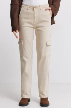 Springfield Pantalones cargo algod&oacute;n^Mujer Pantalones