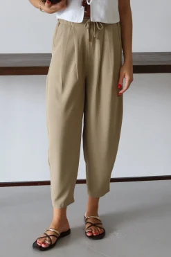 Trendyol Pantalones corte carrot^Mujer Pantalones