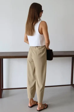 Trendyol Pantalones corte carrot^Mujer Pantalones