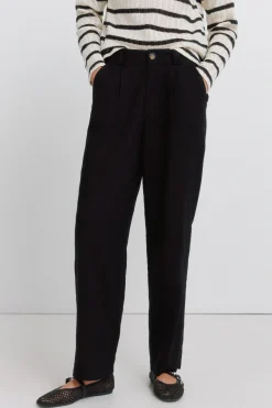 Springfield Pantalones de lino^Mujer Lino|Pantalones