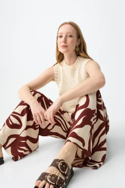 Tiffosi Pantalones Palazzo^Mujer Pantalones