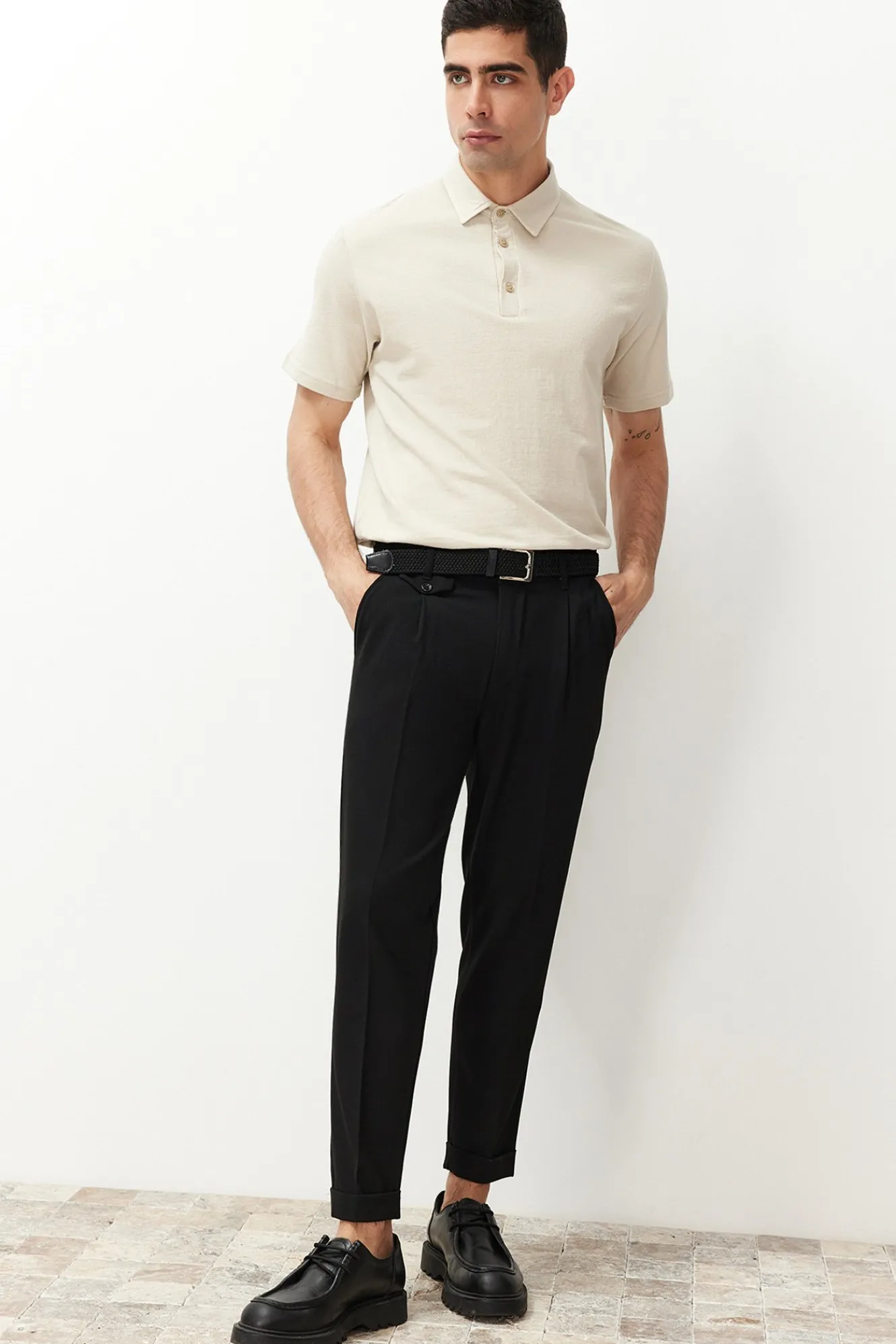 Trendyol Pantalones tipo traje^Hombre Pantalones