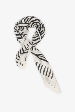 Cortefiel Pañuelo satinado geométrico^Mujer Fulares