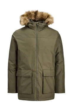 JJ REBEL Parka capucha pelo^Hombre Abrigos