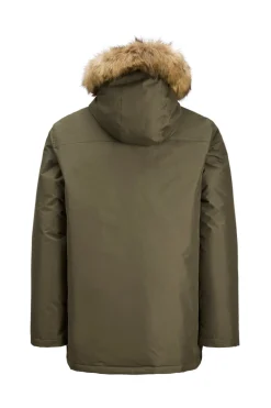 JJ REBEL Parka capucha pelo^Hombre Abrigos