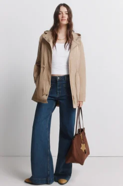 Springfield Parka capucha repelente al agua^Mujer Abrigos