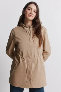 Springfield Parka capucha repelente al agua^Mujer Abrigos