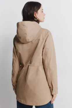 Springfield Parka capucha repelente al agua^Mujer Abrigos