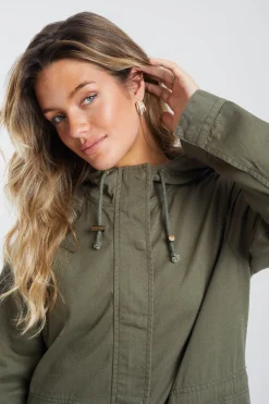 Brave Soul Parka con capucha^Mujer Abrigos