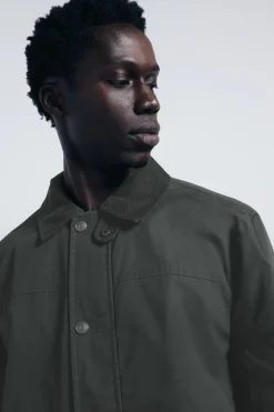 Springfield Parka corta cuello pana^Hombre Abrigos