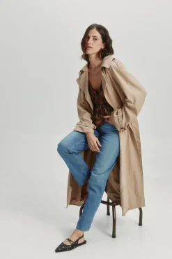 Only Parka larga entretiempo^Mujer Abrigos