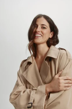 Only Parka larga entretiempo^Mujer Abrigos