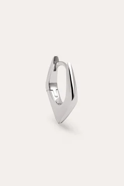 Singularu Pendiente Suelto Aro Point^Mujer Bisutería