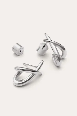 Singularu Pendientes Emma Acero^Mujer Bisutería