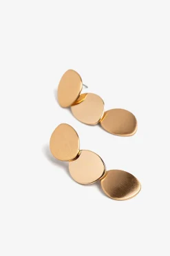 Vilanova Pendientes Met&aacute;licos Largos^Mujer Bisutería