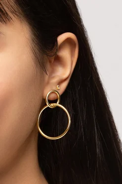 Singularu Pendientes Sister Oro^Mujer Bisutería