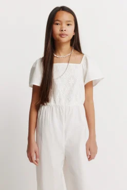 Springfield Kids Peto bordado suizo ni&ntilde;a^Niños Petos|Pantalones