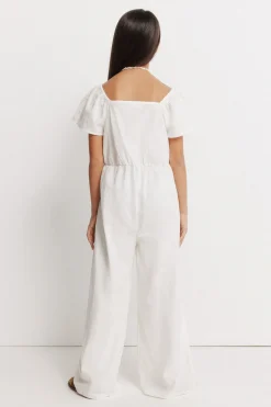 Springfield Kids Peto bordado suizo ni&ntilde;a^Niños Petos|Pantalones