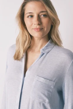 Women'secret Pijama camisero largo "maternity" super soft^Mujer Pijamas