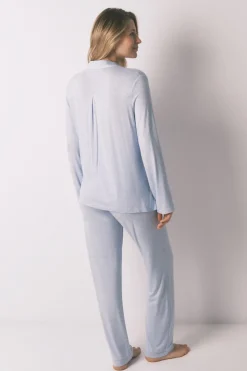 Women'secret Pijama camisero largo "maternity" super soft^Mujer Pijamas