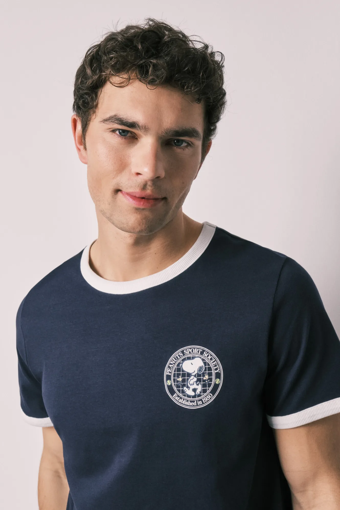 Women'secret Pijama corto hombre 100% algodón Snoopy^Hombre Pijamas