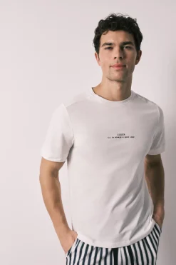 Women'secret Pijama corto hombre 100% algodón rayas^Hombre Pijamas