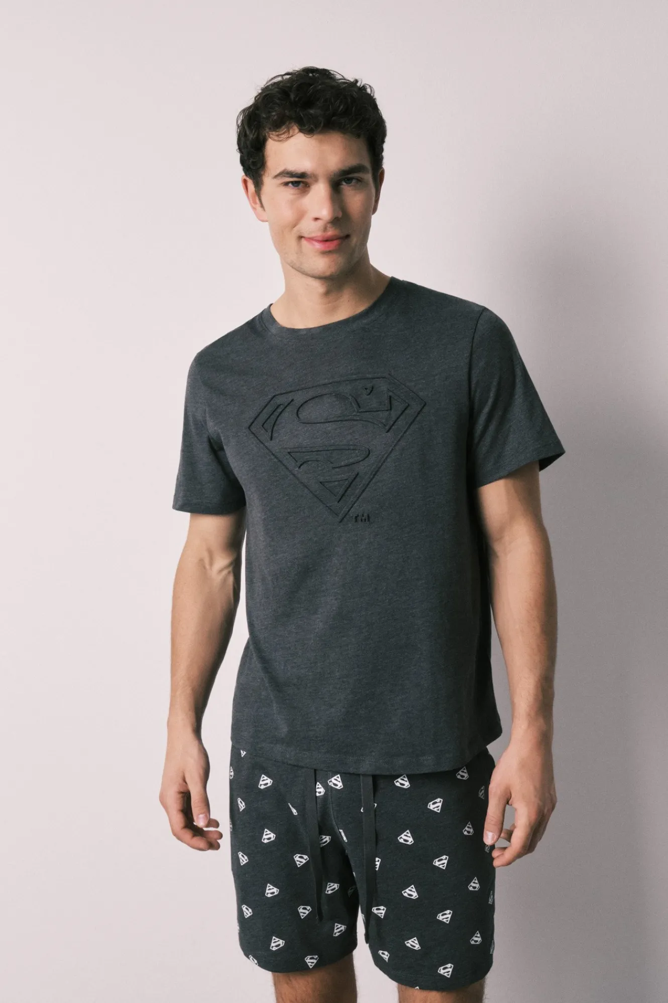 Women'secret Pijama corto hombre algodón Superman^Hombre Pijamas