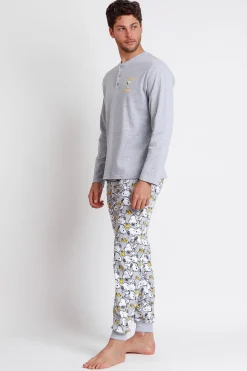 Admas Pijama Family Snoopy Funny para hombre^Hombre Pijamas