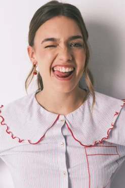 Women'secret Pijama largo algod&oacute;n cuello bobo^Mujer Pijamas