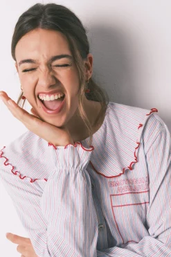 Women'secret Pijama largo algod&oacute;n cuello bobo^Mujer Pijamas