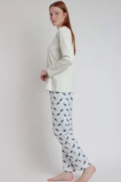 Admas Pijama largo Stitch para mujer^Mujer Pijamas