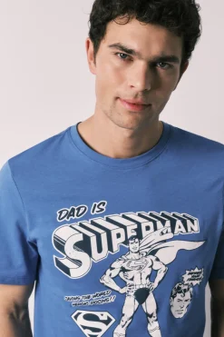 Women'secret Pijama largo hombre 100% algod&oacute;n Superman^Hombre Pijamas