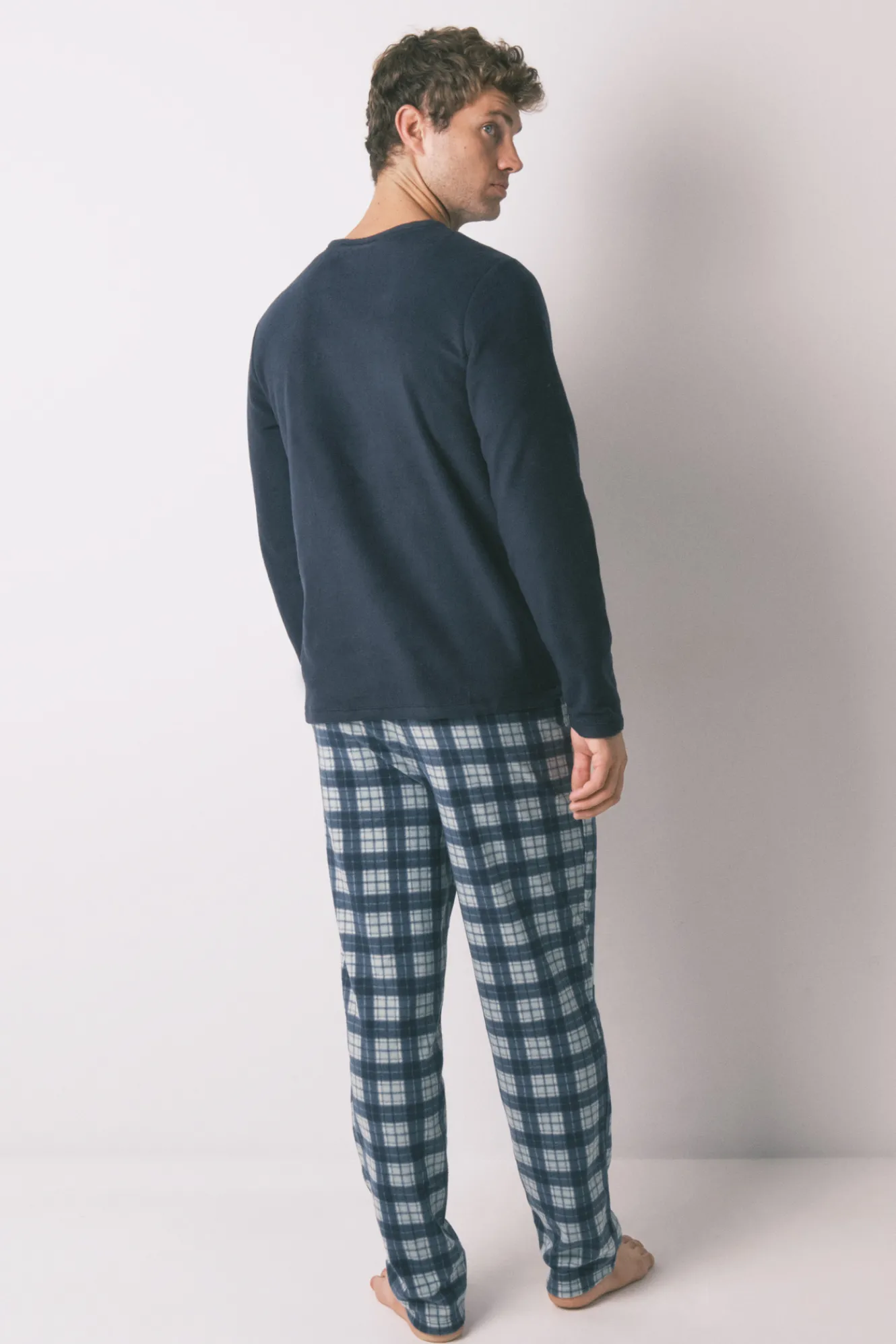 Women'secret Pijama largo hombre polar Muppets^Hombre Pijamas