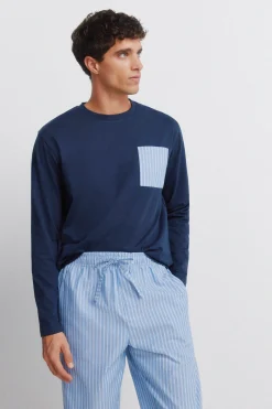 Springfield Pijama largo rayas^Hombre Pijamas