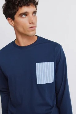 Springfield Pijama largo rayas^Hombre Pijamas