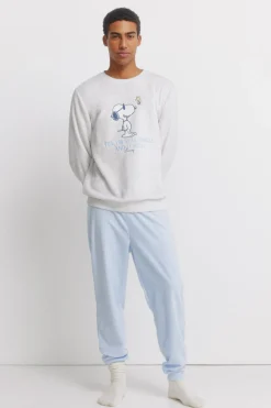 Women'secret Pijama polar Snoopy^Hombre Pijamas