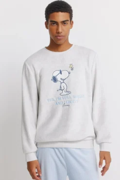 Women'secret Pijama polar Snoopy^Hombre Pijamas