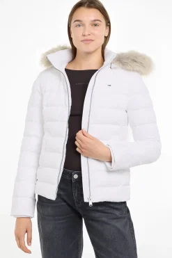 Tommy Jeans Plumas de mujer^Mujer Chaquetas