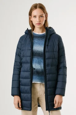 Pepe Jeans Plum&iacute;fero Largo Acolchado^Mujer Abrigos