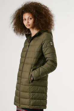 Pepe Jeans Plum&iacute;fero Largo Acolchado^Mujer Abrigos