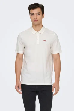 Only & Sons Polo con detalle frontal^Hombre Polos