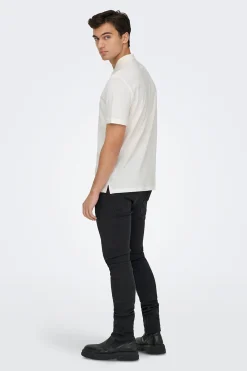 Only & Sons Polo con detalle frontal^Hombre Polos
