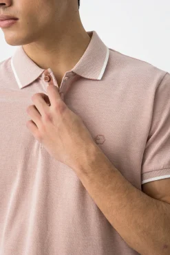 Tiffosi Polo de piqu&eacute; detalle en relieve^Hombre Polos