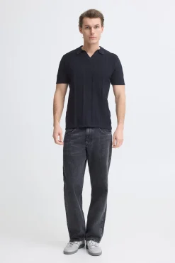 Blend Polo de punto con cuello pico^Hombre Polos