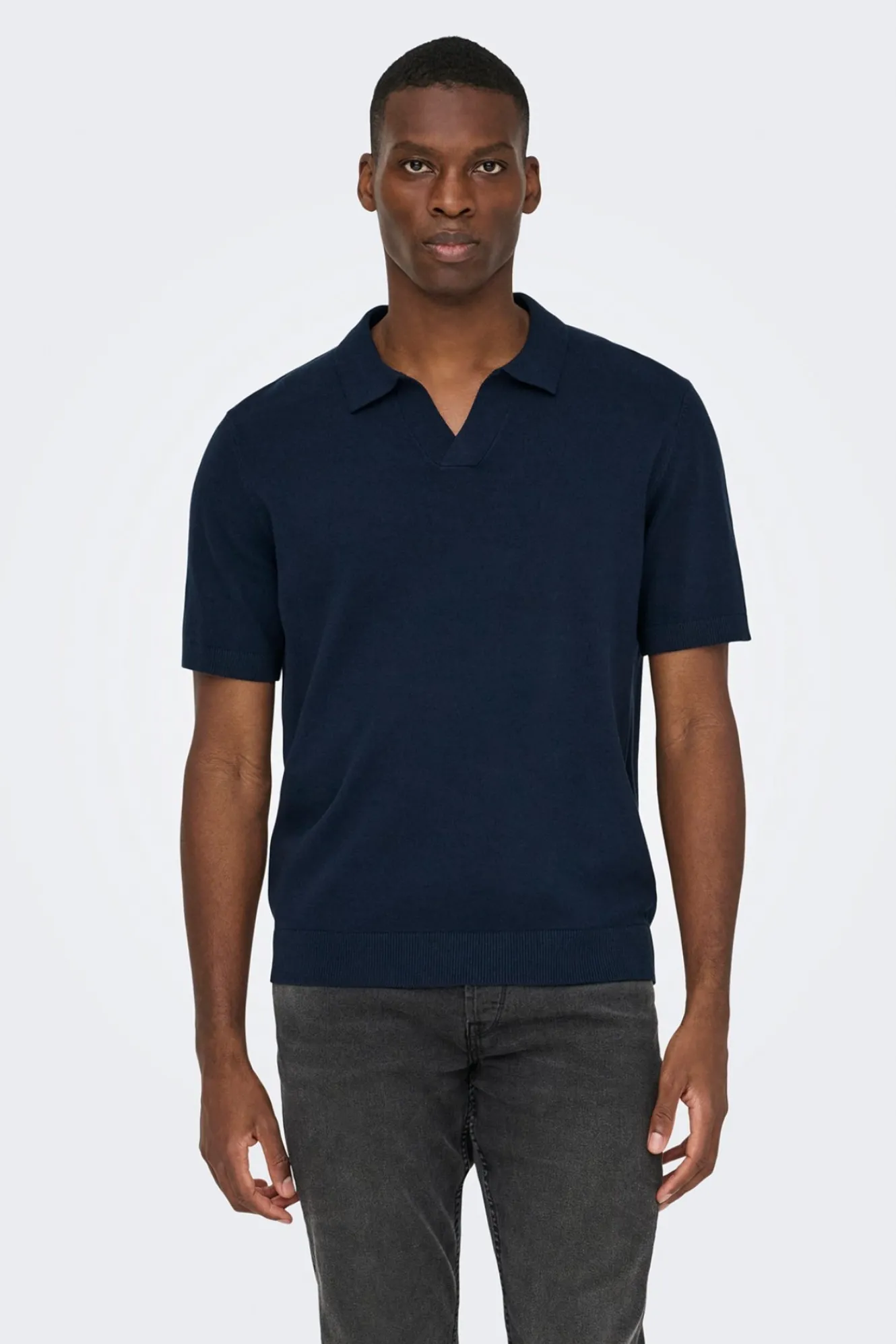 Only & Sons Polo de punto manga corta^Hombre Polos