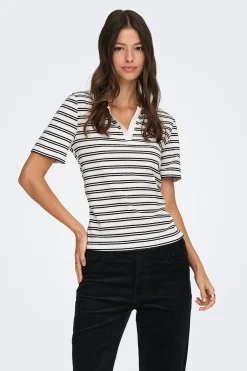 JDY Polo manga corta^Mujer Camisetas|Polos