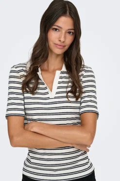 JDY Polo manga corta^Mujer Camisetas|Polos