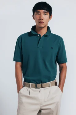 Springfield Polo piqu&eacute; b&aacute;sico regular fit^Hombre Polos