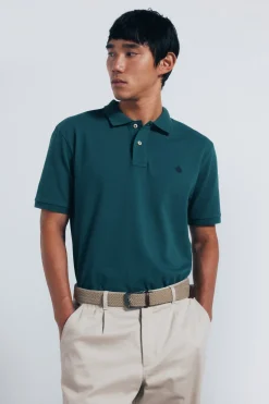 Springfield Polo piqu&eacute; b&aacute;sico regular fit^Hombre Polos
